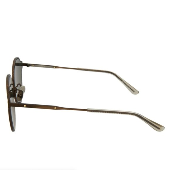 Bottega Veneta Unisex Havana Bronze Metal Sunglasses! main image 4